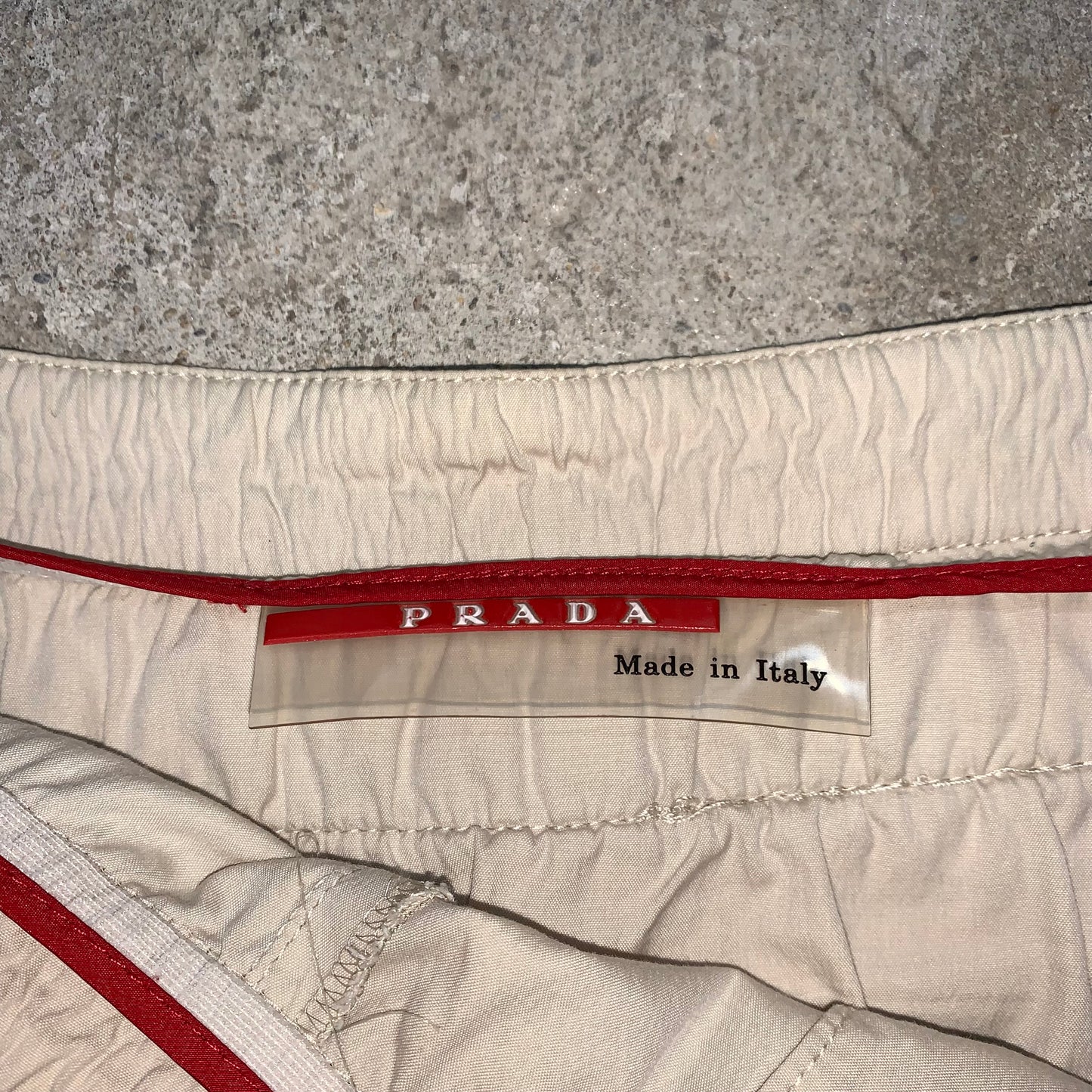 PRADA SPORT BEIGE PANTS