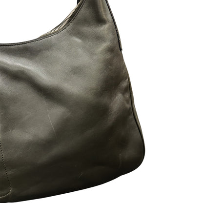 PRADA CLEO KHAKI LEATHER BAG