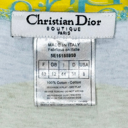 CHRISTIAN DIOR 2005 MULTICOLOUR NEON TOP