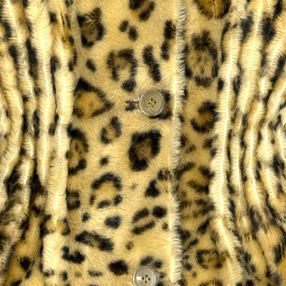 EMPORIO ARMANI LEOPARD FUR PRINTS JACKET