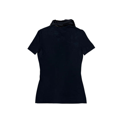 DOLCE & GABBANA “LUXURY” SILK SCARF TOP