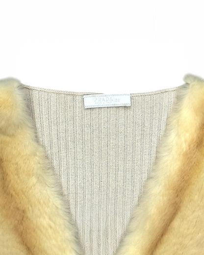 PRADA KOLINSKY FUR TOP