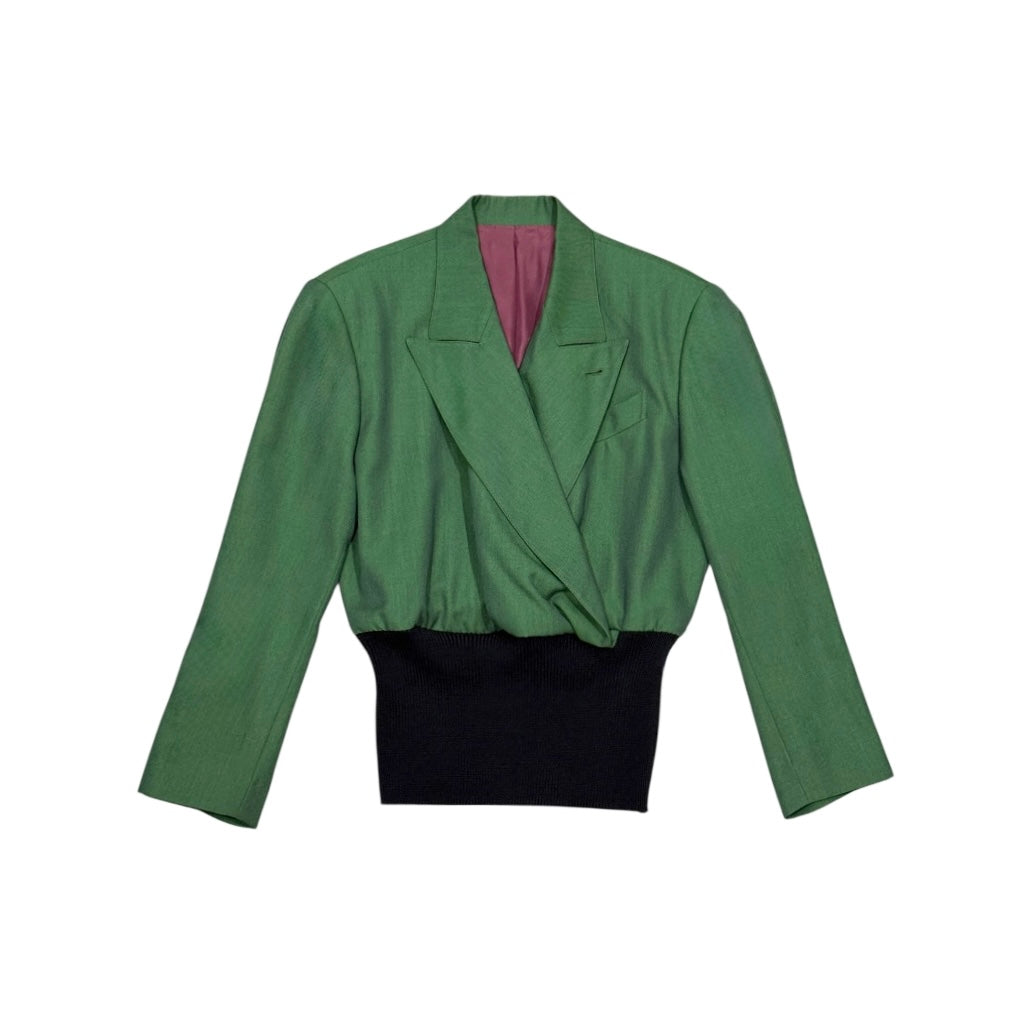 JEAN PAUL GAULTIER CROPPED BLAZER