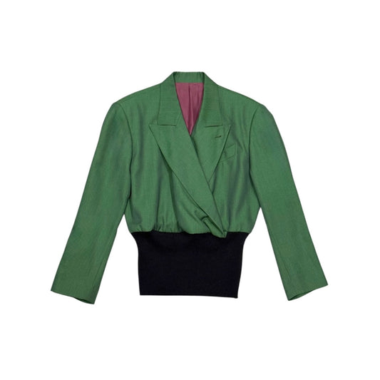 JEAN PAUL GAULTIER CROPPED BLAZER