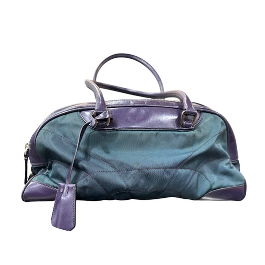 PRADA 00S TESSUTO NYLON BOWLING BOSTON SHOULDER BAG