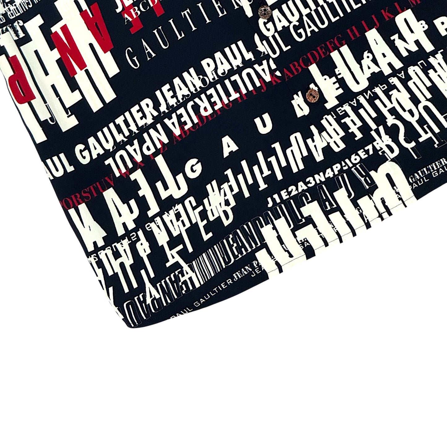 JEAN PAUL GAULTIER TYPO SHIRT