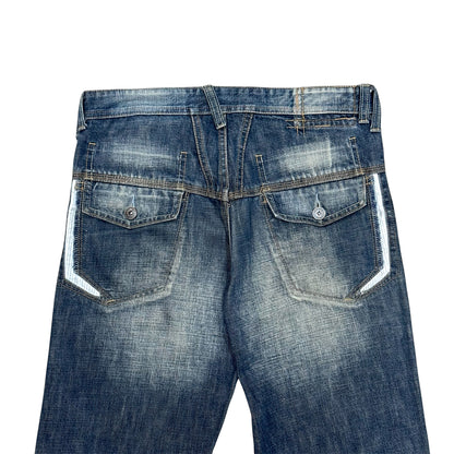 MARITHE FRANCOIS GIRBAUD DENIM JEANS