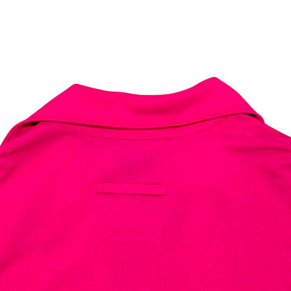 JEAN PAUL GAULTIER PINK BELT WRAP SHIRT