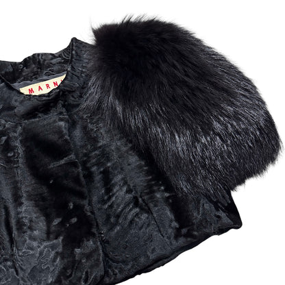 MARNI FUR BOLERO JACKET