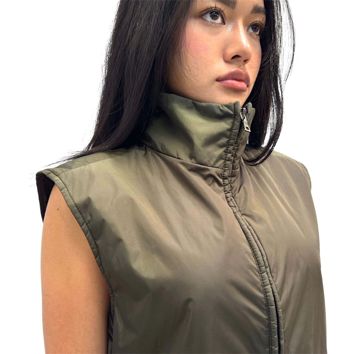 PRADA SPORT GREEN NYLON VEST