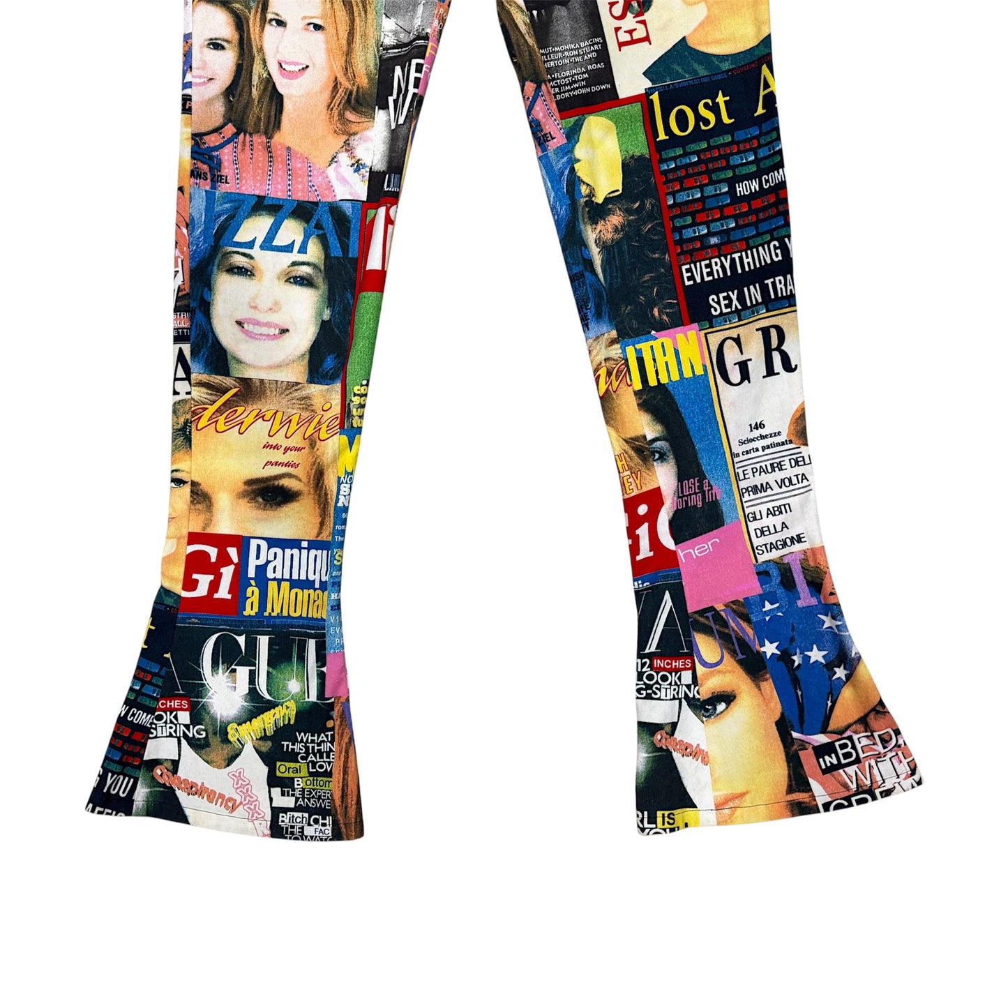 DOLCE & GABBANA SS2001 MAGAZINE PANTS