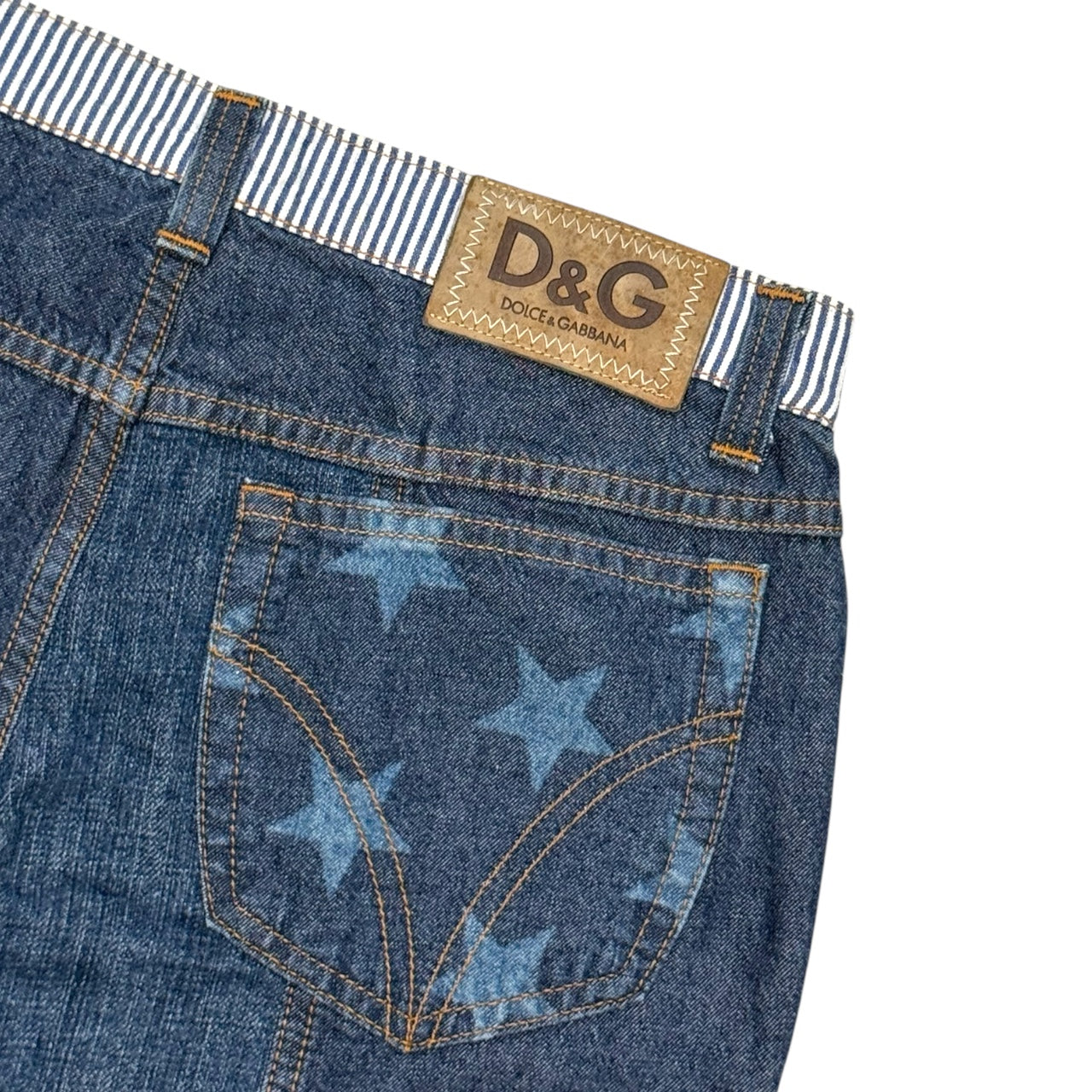 DOLCE & GABBANA PATCHWORK JEANS