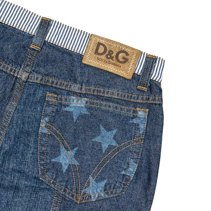 DOLCE & GABBANA PATCHWORK JEANS