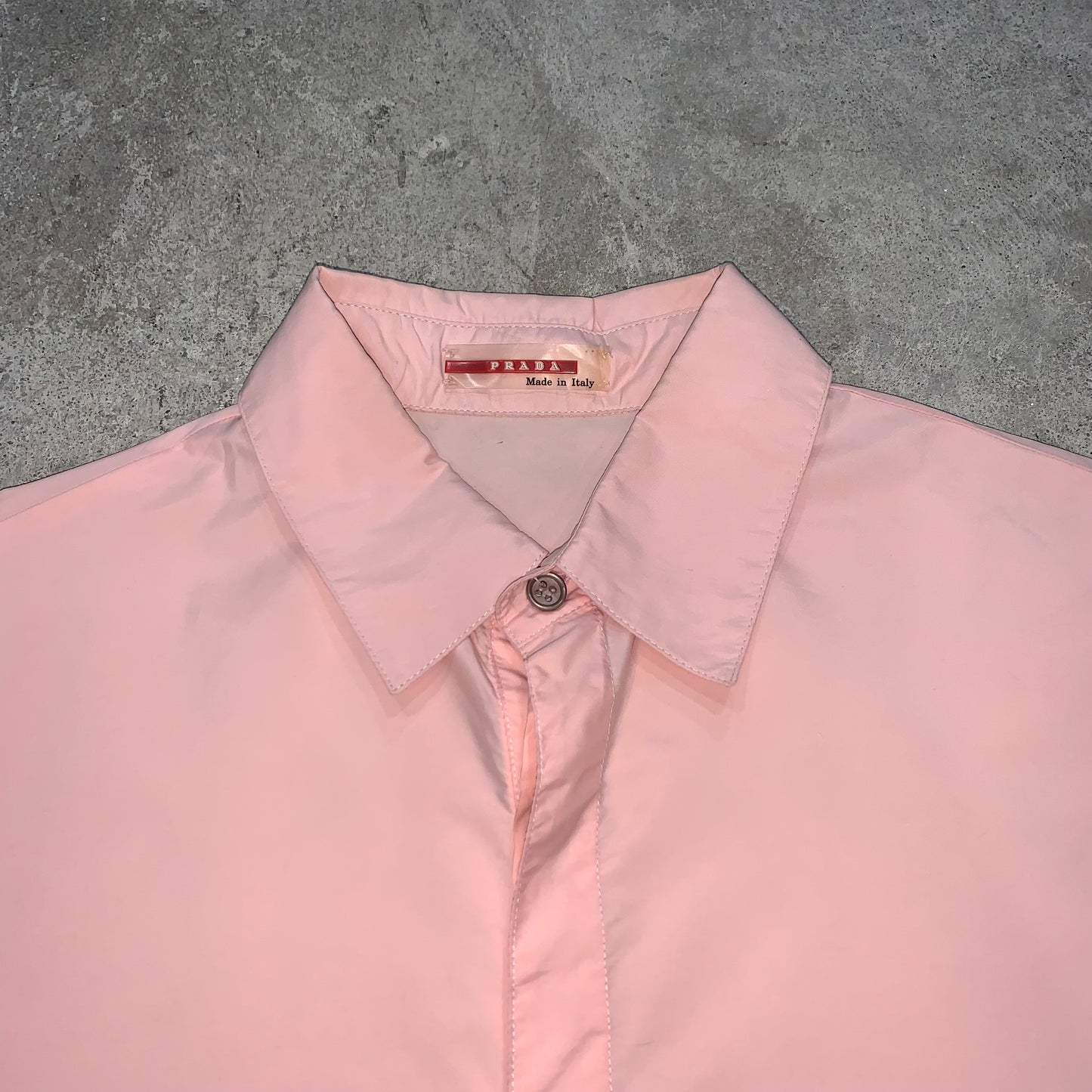 PRADA SPORT PINK BUTTON TOP