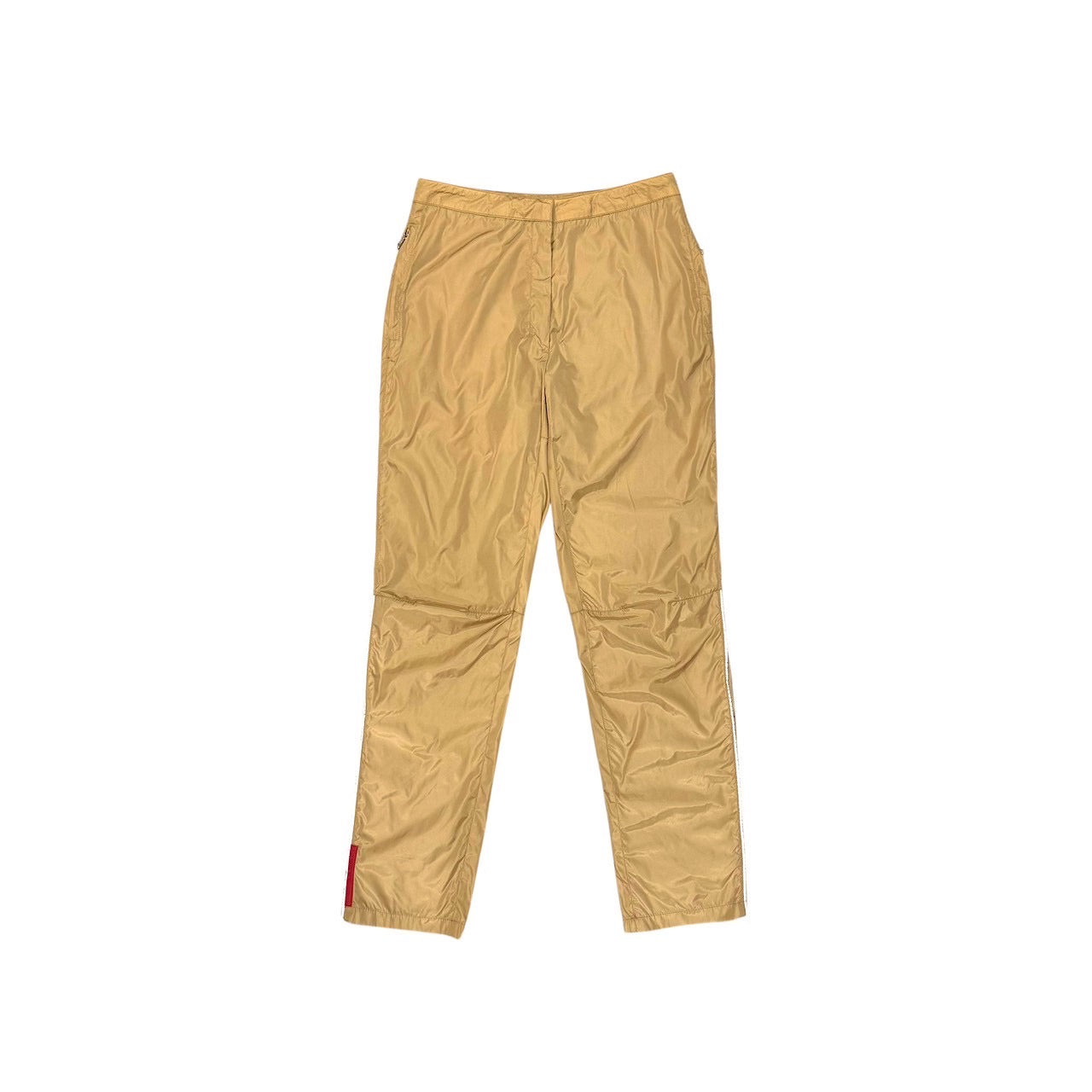 PRADA SPORTS BROWN NYLON PANTS