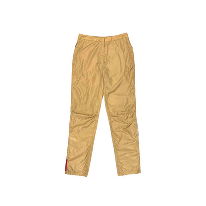 PRADA SPORTS BROWN NYLON PANTS