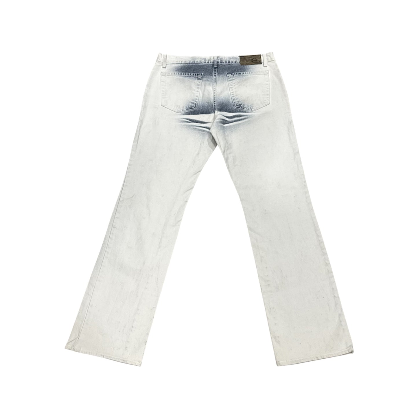 JUST CAVALLI SNOW DYED DENIM  PANTS