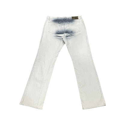 JUST CAVALLI SNOW DYED DENIM  PANTS