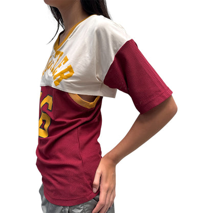 JEAN PAUL GAULTIER “16” MESH FOOTBALL JERSEY