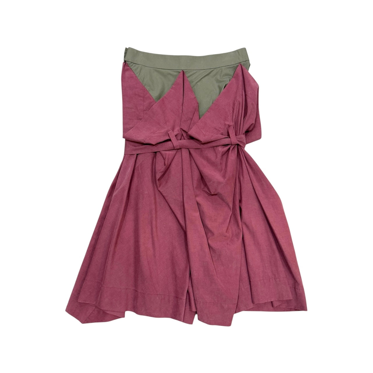 VIVIENNE WESTWOOD PEPLUM MIDI SKIRT