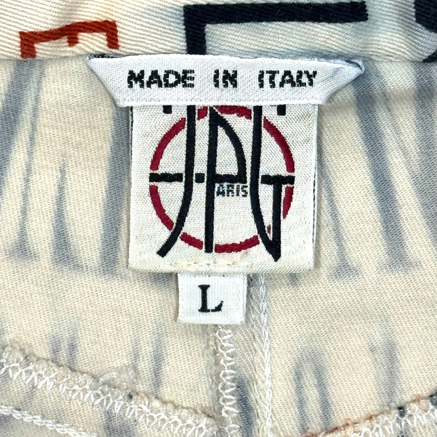 JEAN PAUL GAULTIER TYPO PANTS