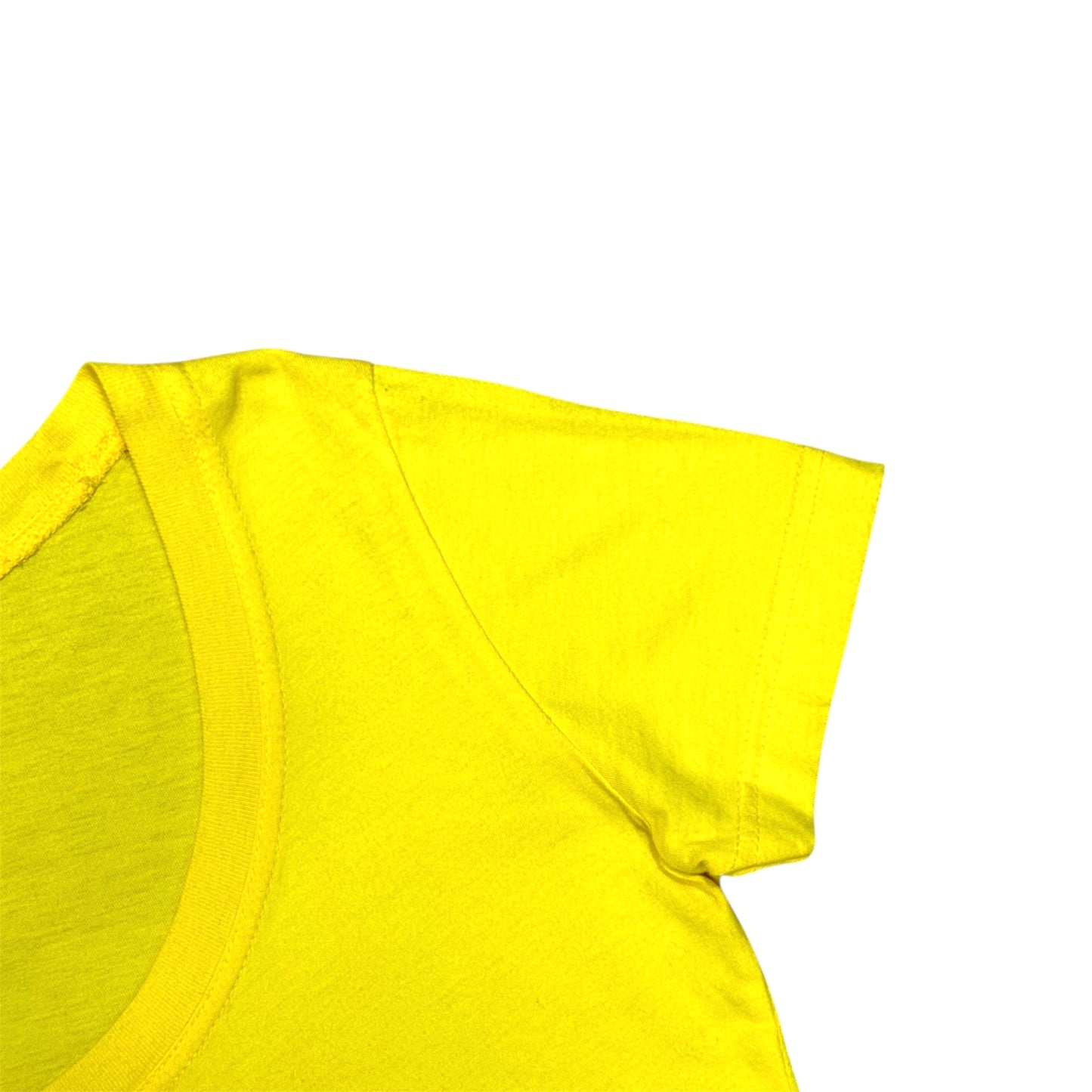 VERSACE SPORT NEON YELLOW CROP TOP