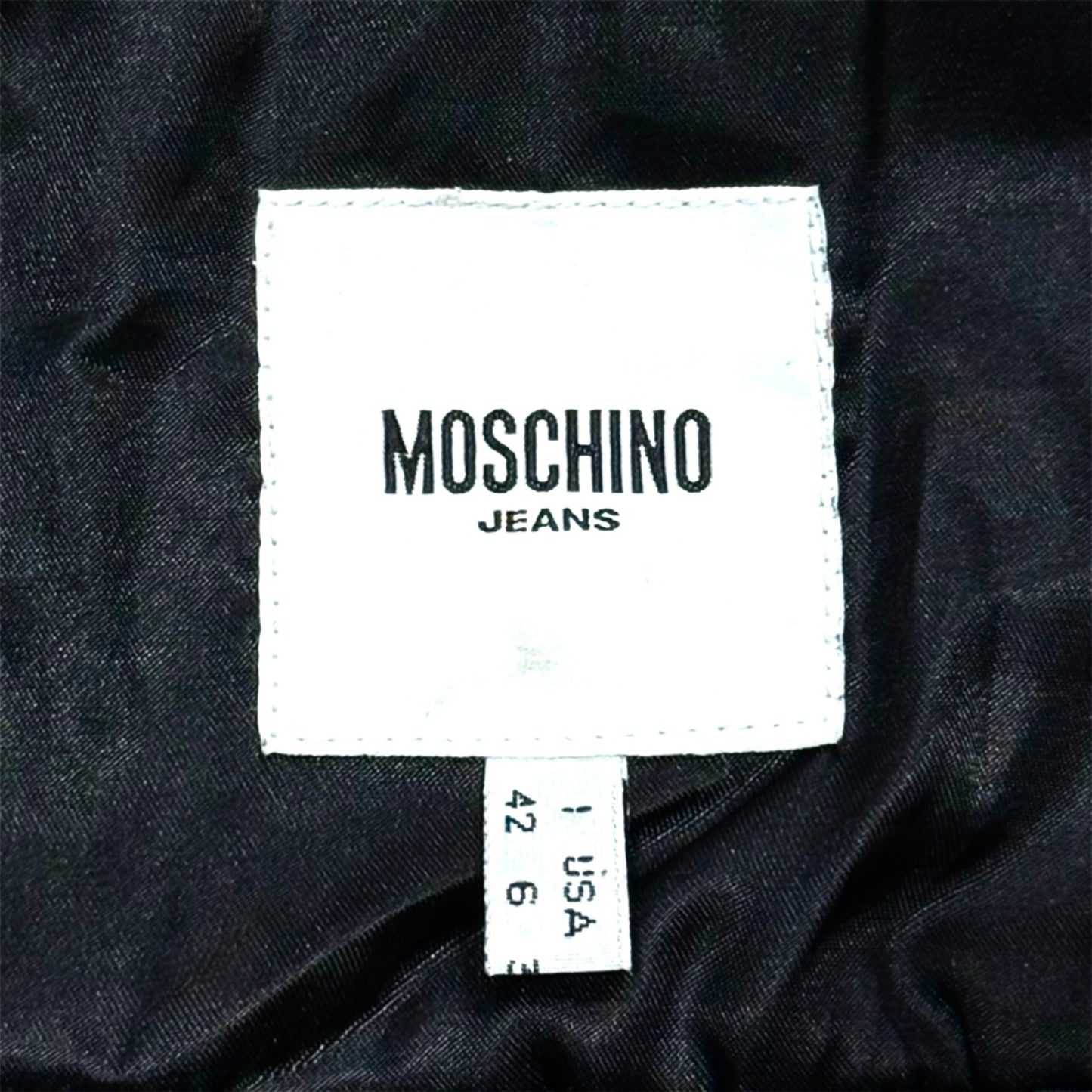 MOSCHINO RUFFLED SNAKE-PRINT LEATHER CROPPED BOLERO JACKET