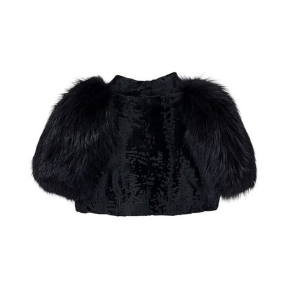MARNI FUR BOLERO JACKET