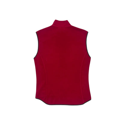 PRADA SPORT 00S RED POLAR FLEECE VEST