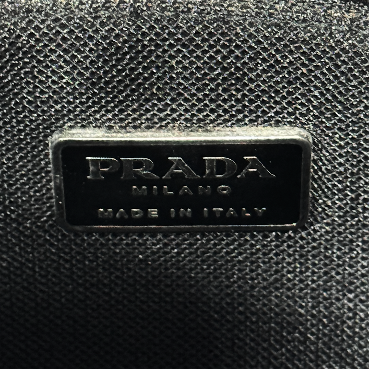 PRADA S/S2000 PURPLE METALLIC HANDBAG