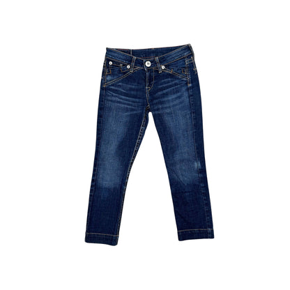 MARITHE FRANCOIS GIRBAUD DENIM CAPRIS