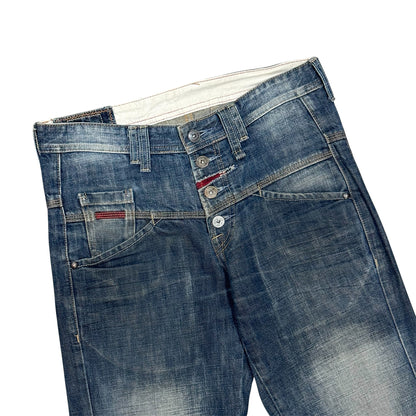 MARITHE FRANCOIS GIRBAUD DENIM JEANS
