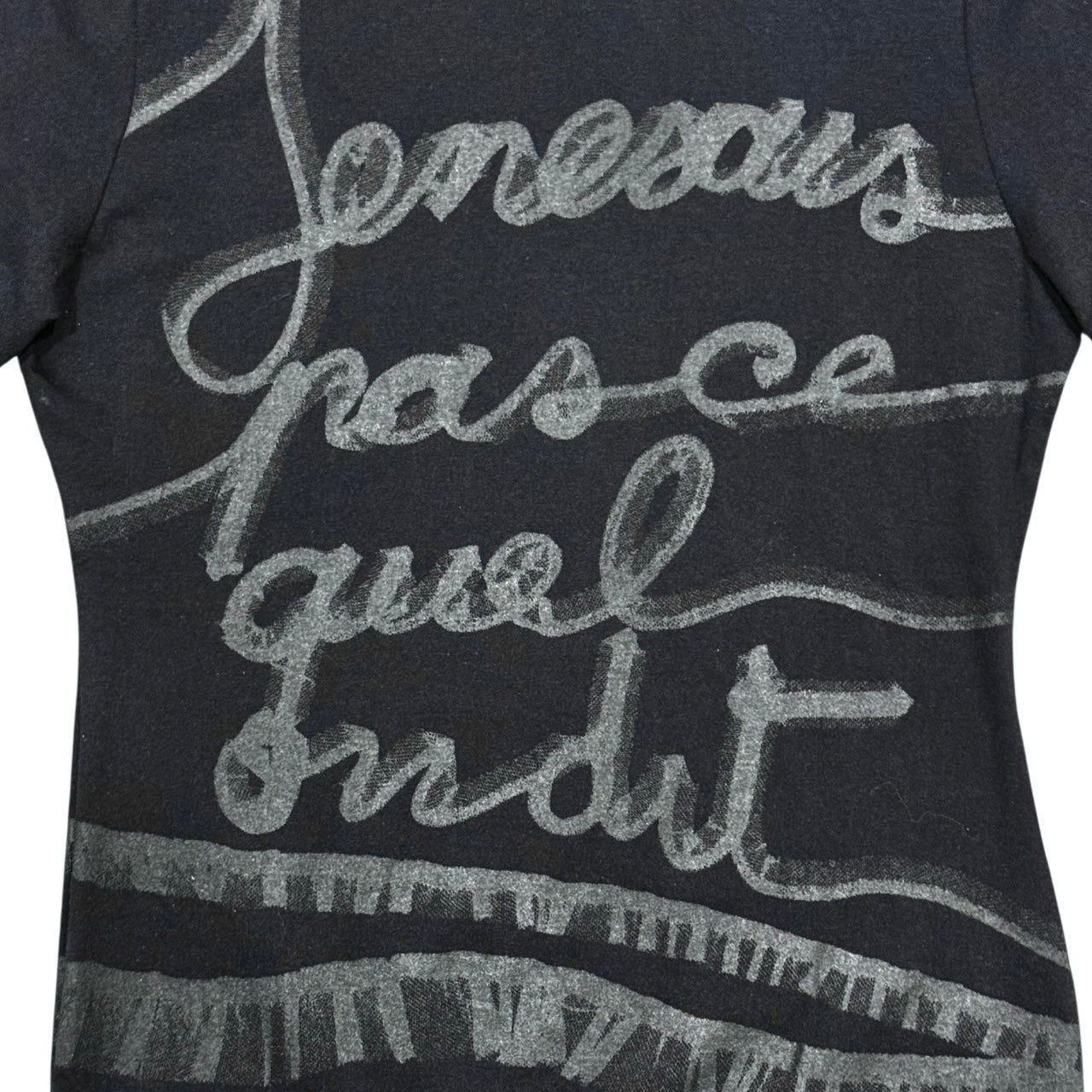 JEAN PAUL GAULTIER “JE NE SAIS PAS CE QUE JE DIS” T-SHIRT