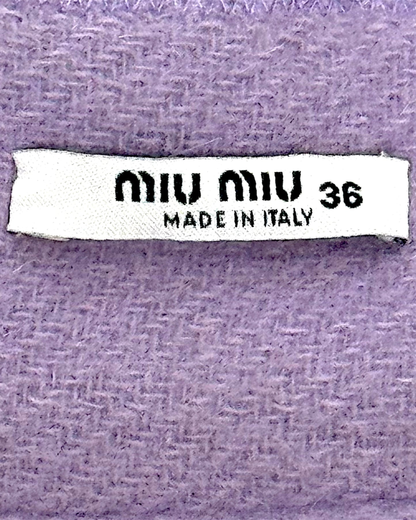 MIUMIU LILAC SKIRT