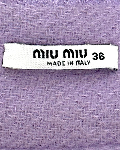 MIUMIU LILAC SKIRT
