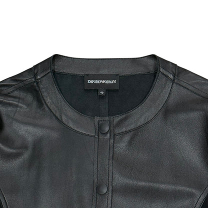 EMPORIO ARMANI LEATHER DRESS