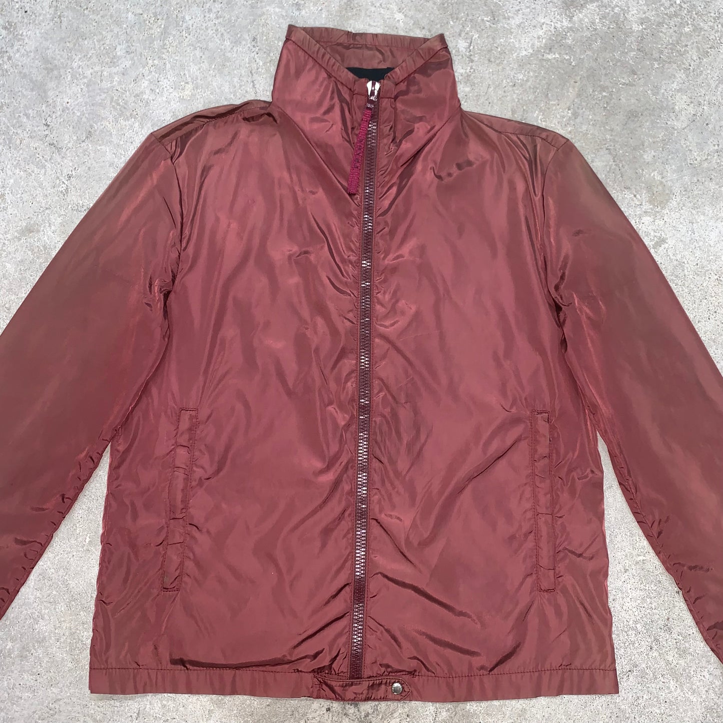 BURGUNDY PRADA SPORT JACKET