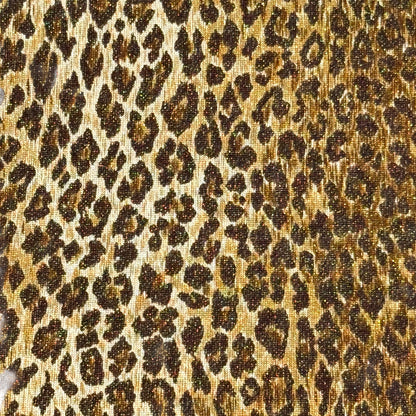 DOLCE & GABBANA SS2001 LEOPARD KNIT SKIRT