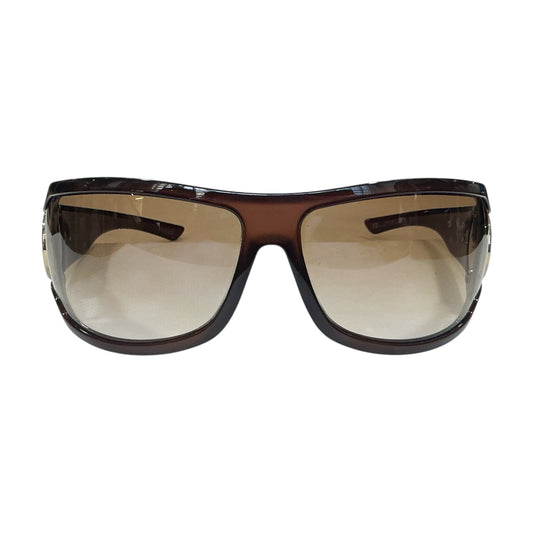 GUCCI BROWN SUNGLASSES