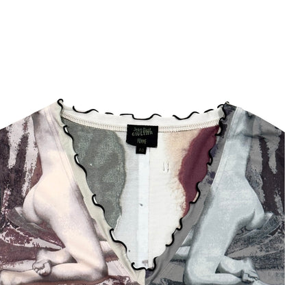 JEAN PAUL GAULTIER FACE PORTRAITS TOP