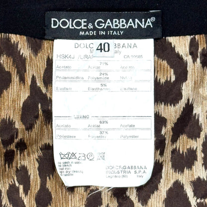 DOLCE & GABBANA CORSETED SKIRT