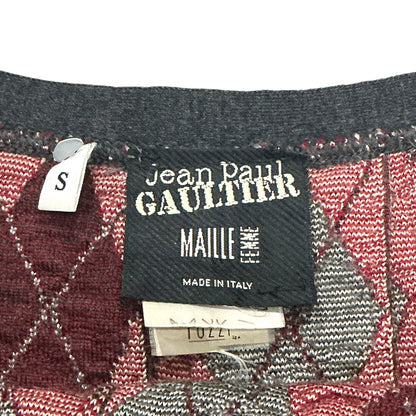 JEAN PAUL GAULTIER PLAID WOOL SKIRT
