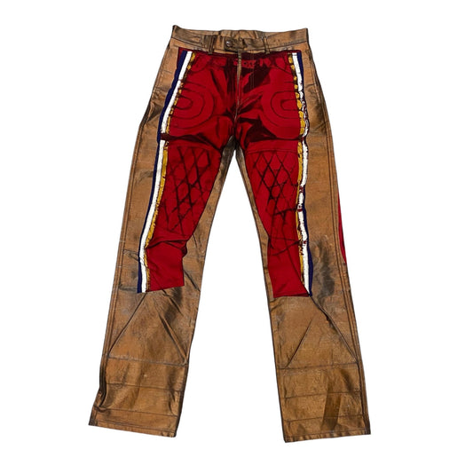 Jean Paul Gaultier AW99 Trompe L'Oeil Moto Pants