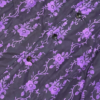 COMME DES GARÇONS FLORAL PATTERN COAT