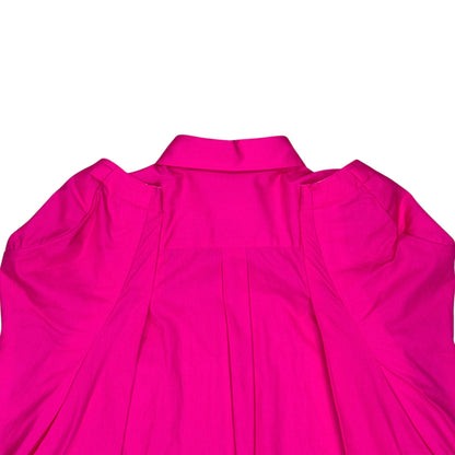 COMME DES GARÇON 2017 PINK LONG SLEEVE BUTTON UP SHIRT
