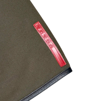 PRADA SPORT KHAKI ZIPPER SKIRT