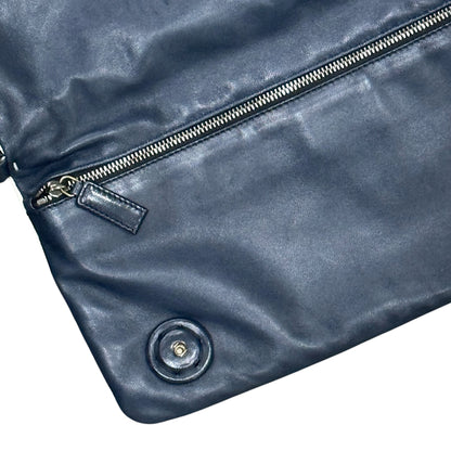PRADA SS2001 MULTICOLOUR LEATHER FLAP BAG