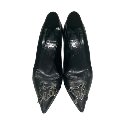 CHRISTIAN DIOR BY JOHN GALLIANO BLACK PUMPS