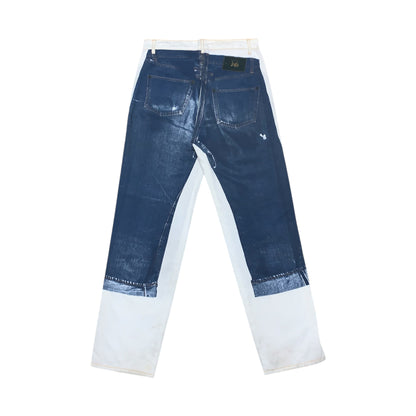 JEAN PAUL GAULTIER SS97 TROMPE L'OEIL OPTICAL ILLUSION PANTS