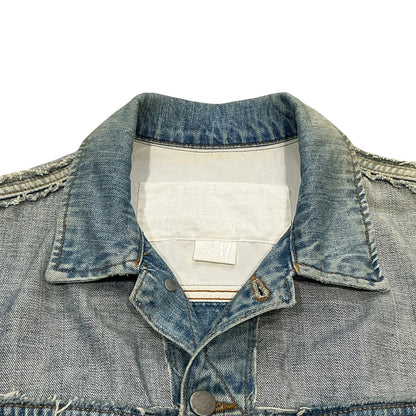 MAISON MARGIELA X H&M DISTRESS DENIM JACKET